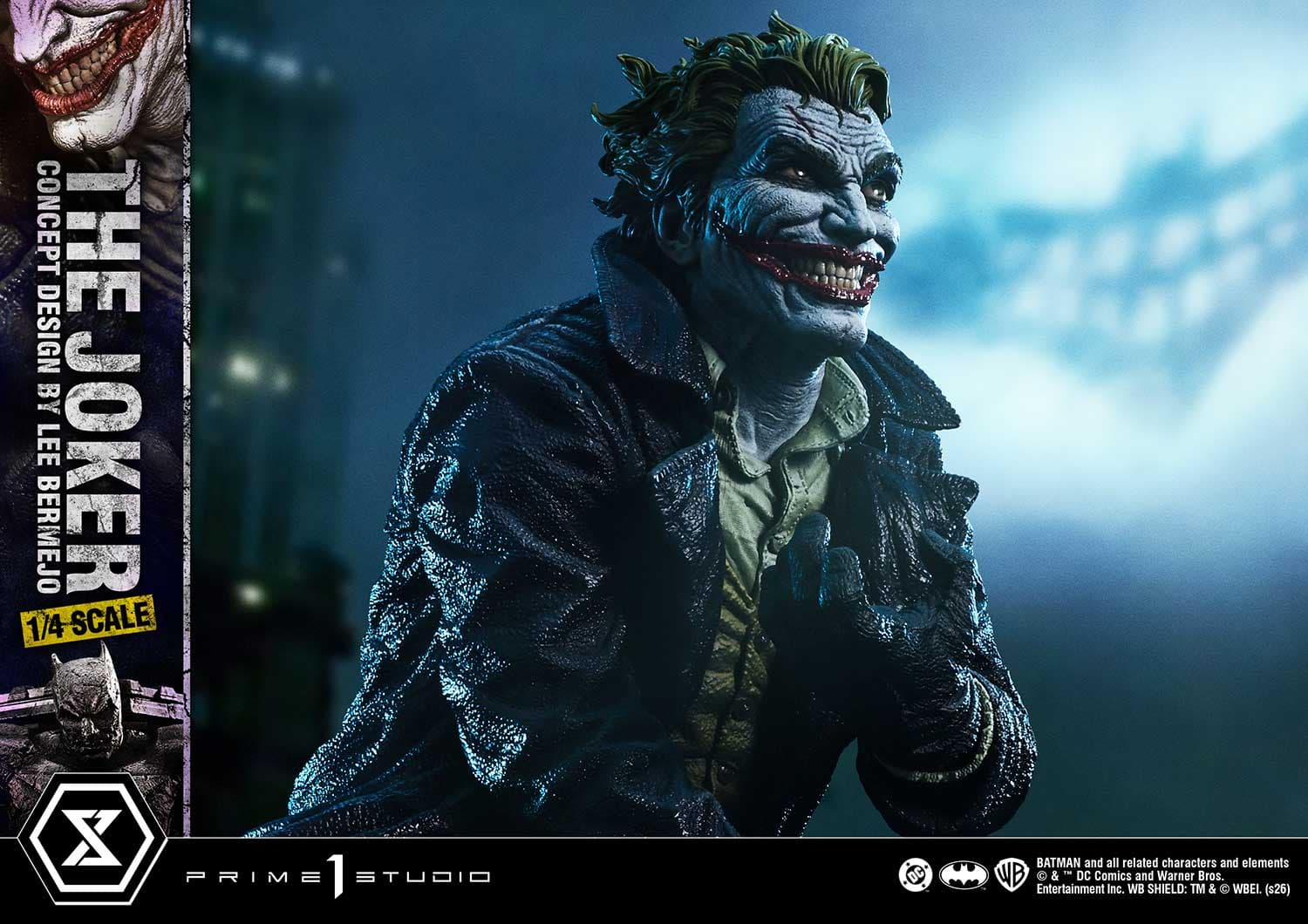 The Joker Design by Lee Bermejo (Version Deluxe Bonus) - Ultimate Premium Masterline - Vue 50