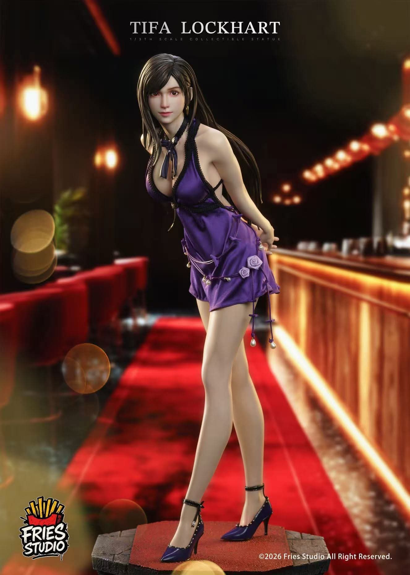 Tifa Robe Violette