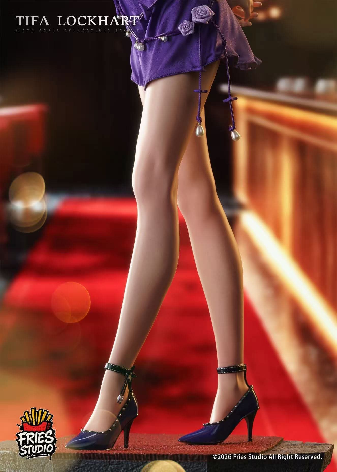 Tifa Robe Violette - Vue 3