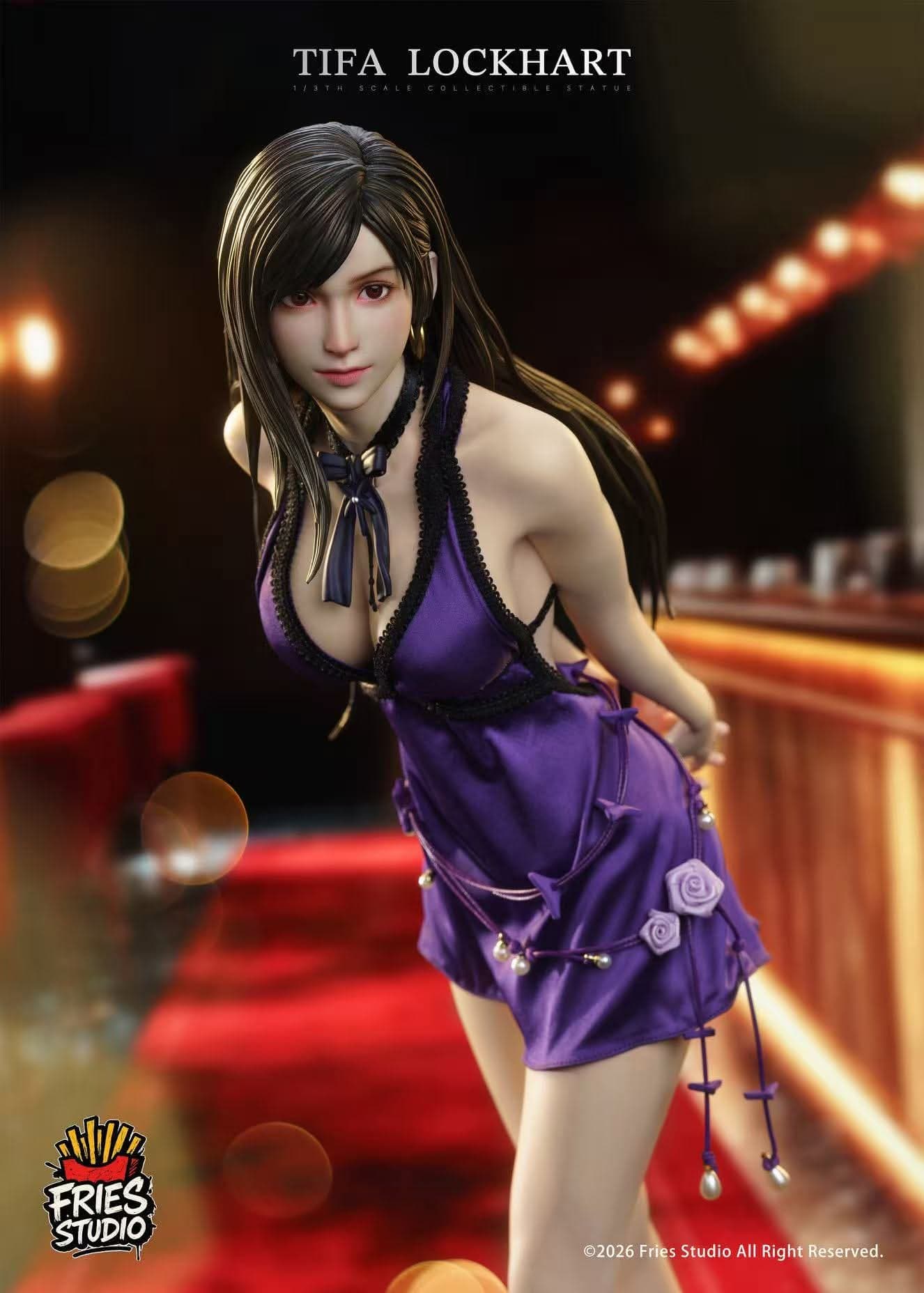 Tifa Robe Violette - Vue 4
