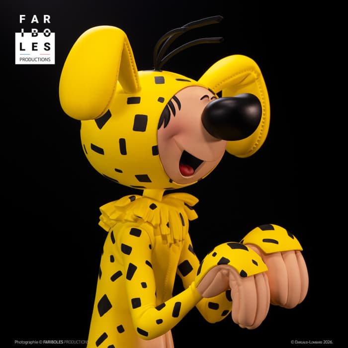 Gaston déguisé en Marsupilami - Vue 2