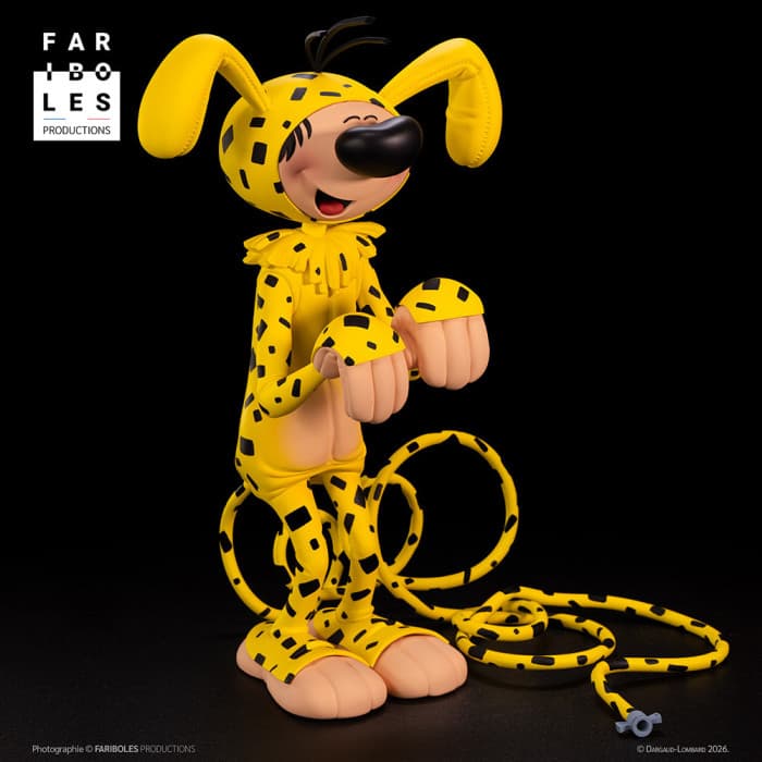 Gaston déguisé en Marsupilami - Vue 3