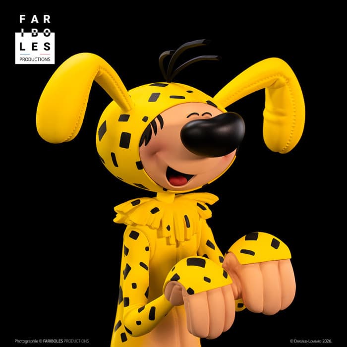 Gaston déguisé en Marsupilami - Vue 4