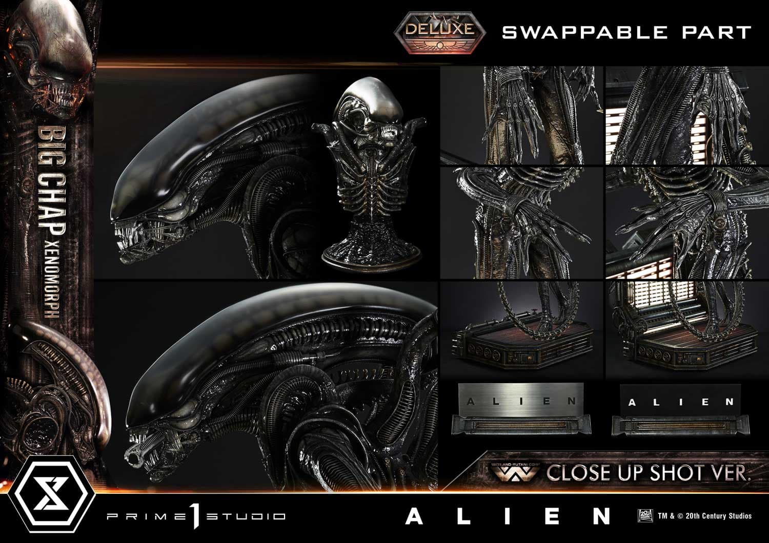 Big Chap Xenomorph (Version Deluxe Bonus) - Museum Masterline XL - Vue 12