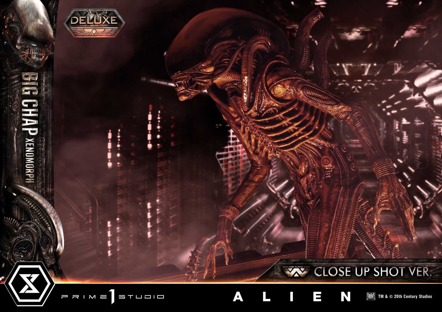 Big Chap Xenomorph (Version Deluxe Bonus) - Museum Masterline XL - Vue 23