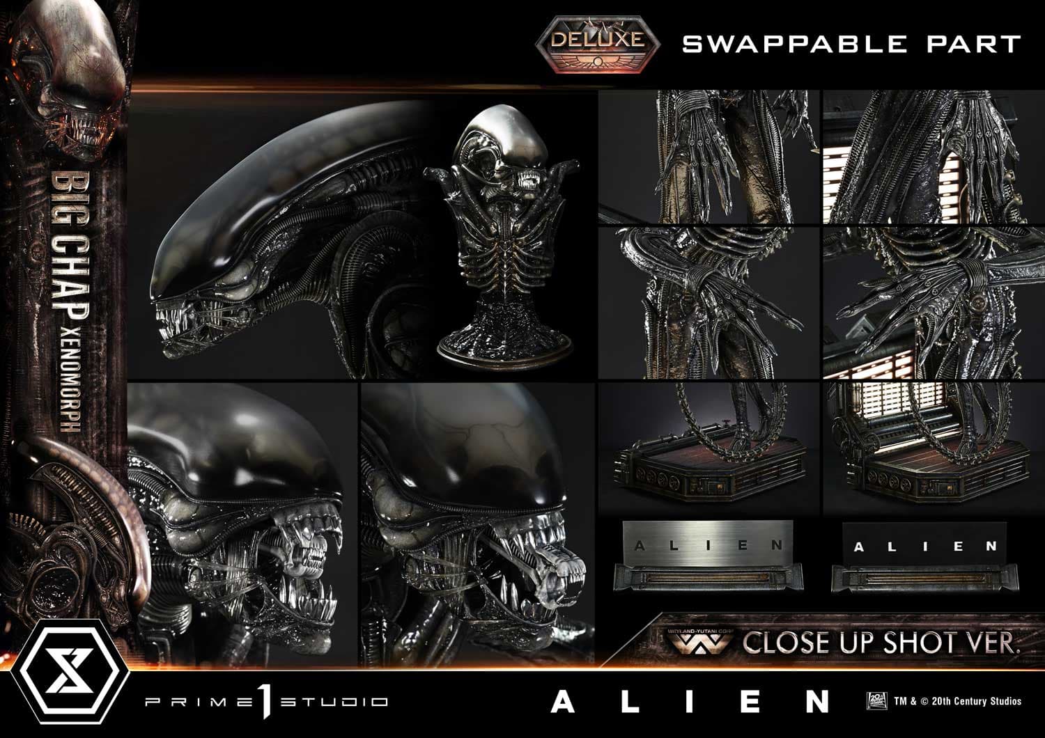 Big Chap Xenomorph (Version Deluxe Bonus) - Museum Masterline XL - Vue 42