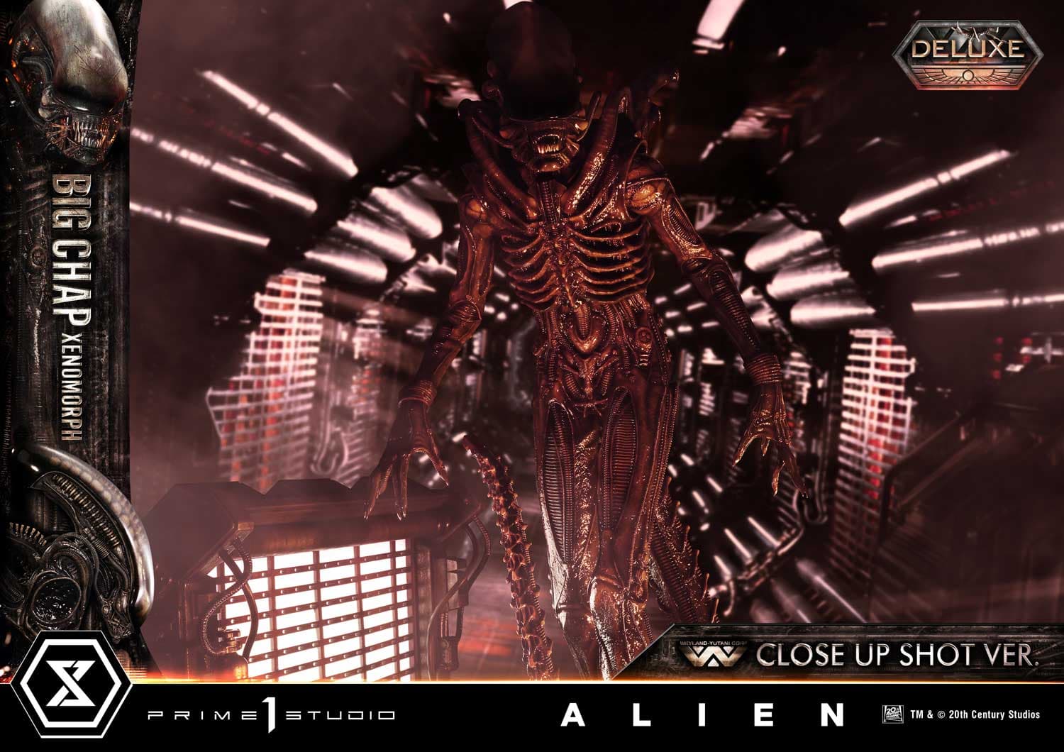 Big Chap Xenomorph (Version Deluxe Bonus) - Museum Masterline XL - Vue 60