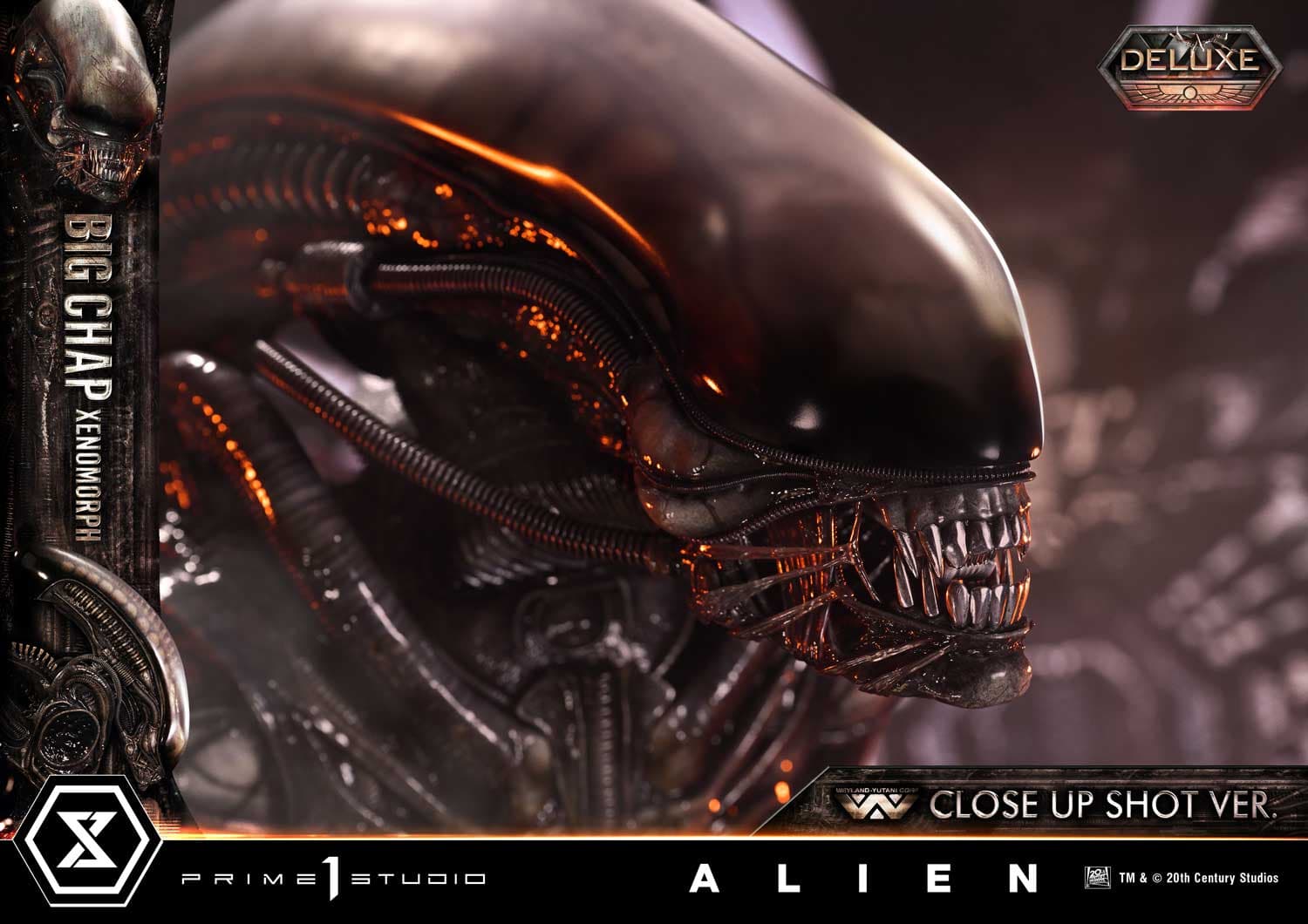 Big Chap Xenomorph (Version Deluxe Bonus) - Museum Masterline XL - Vue 62