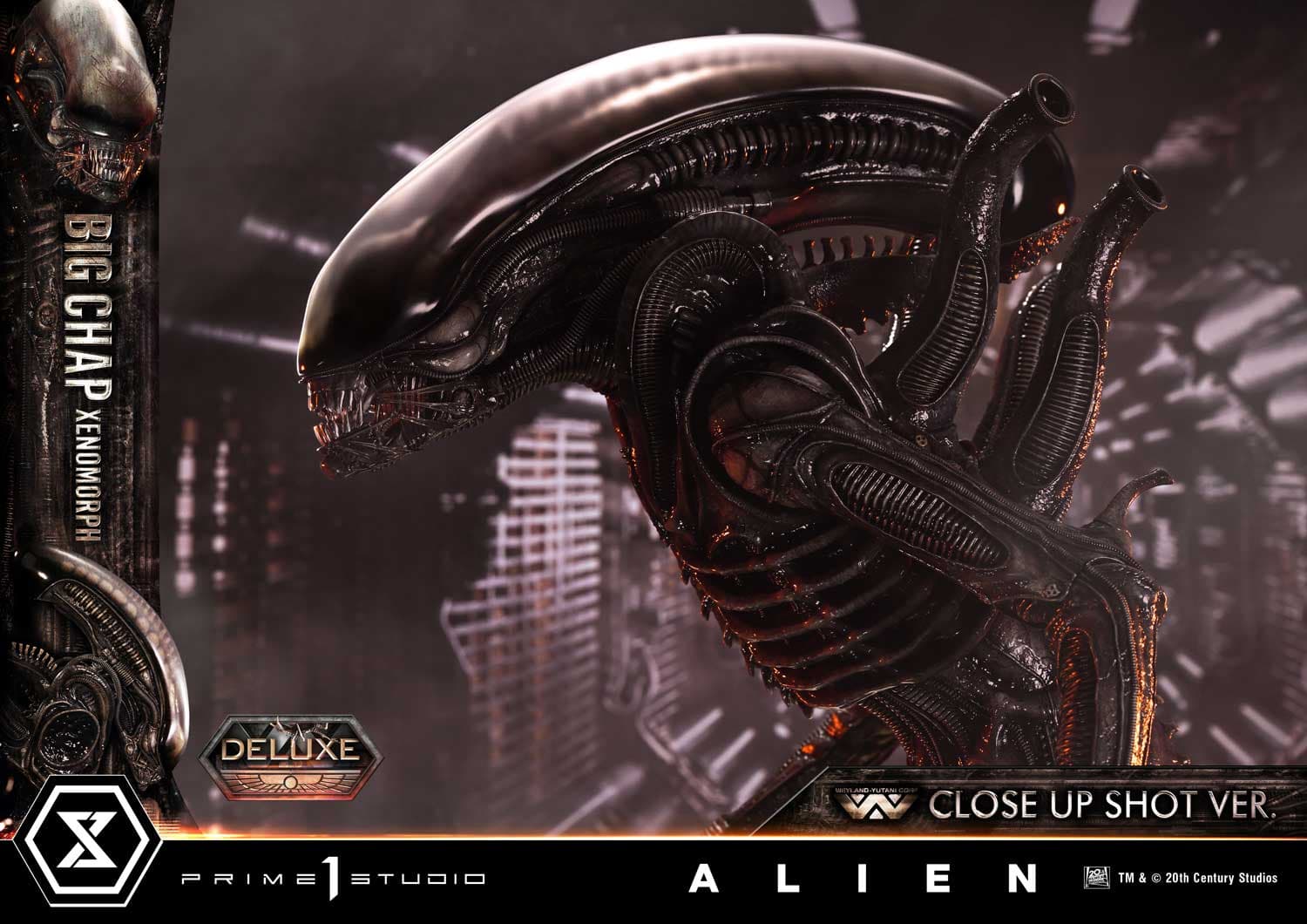Big Chap Xenomorph (Version Deluxe Bonus) - Museum Masterline XL - Vue 63