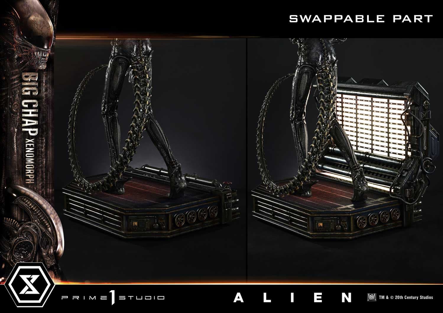 Big Chap Xenomorph (Version Bonus) - Museum Masterline XL - Vue 10