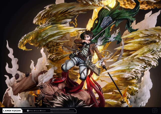 Eren Jaeger & Le Titan Assaillant - Vue 2