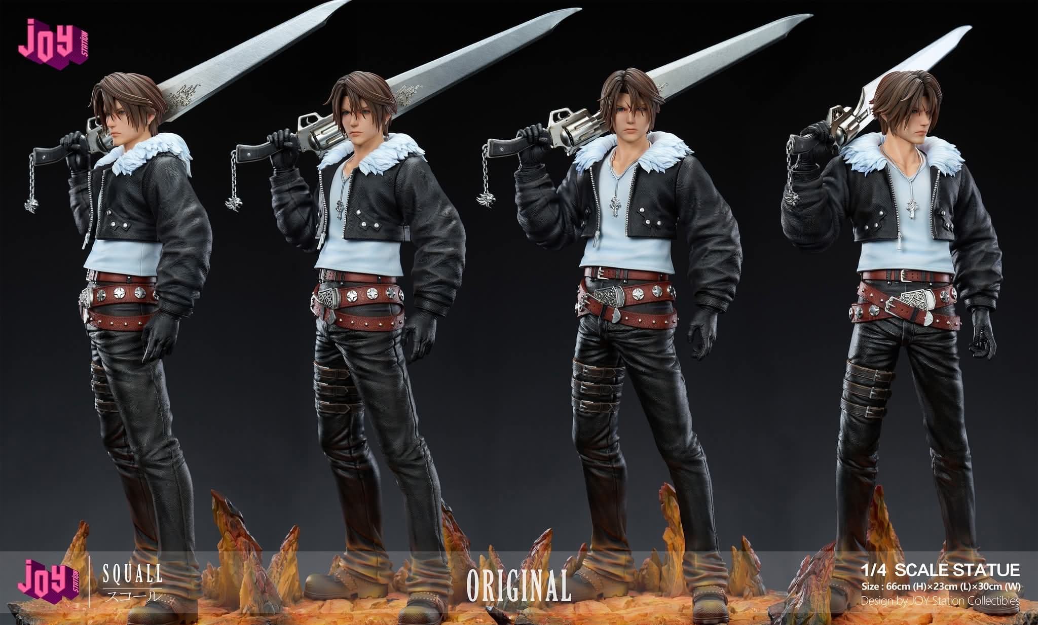 Squall Leonhart (Version Original) - Vue 4