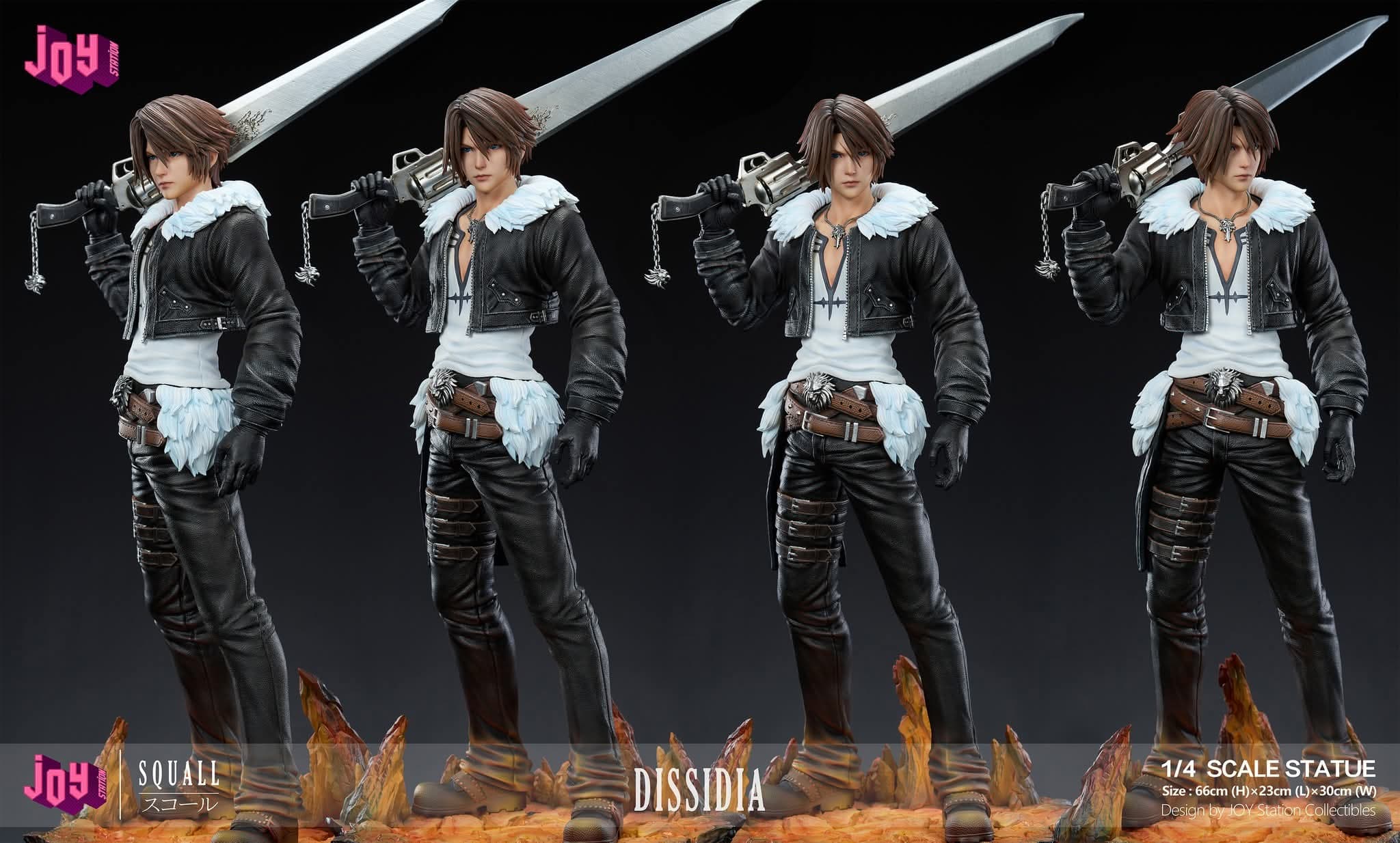 Squall Leonhart (Version Dissidia) - Vue 4