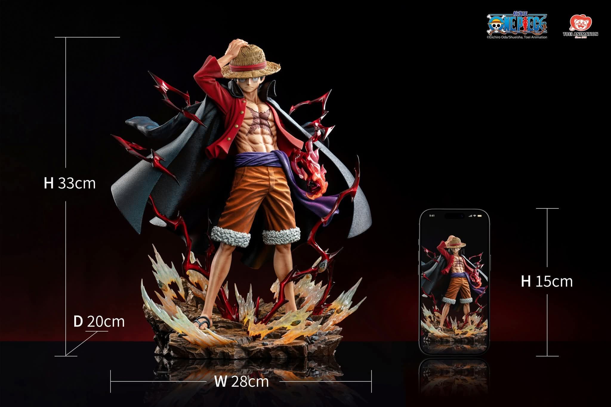 Luffy (Version Deluxe) - Legendary Series - Vue 3