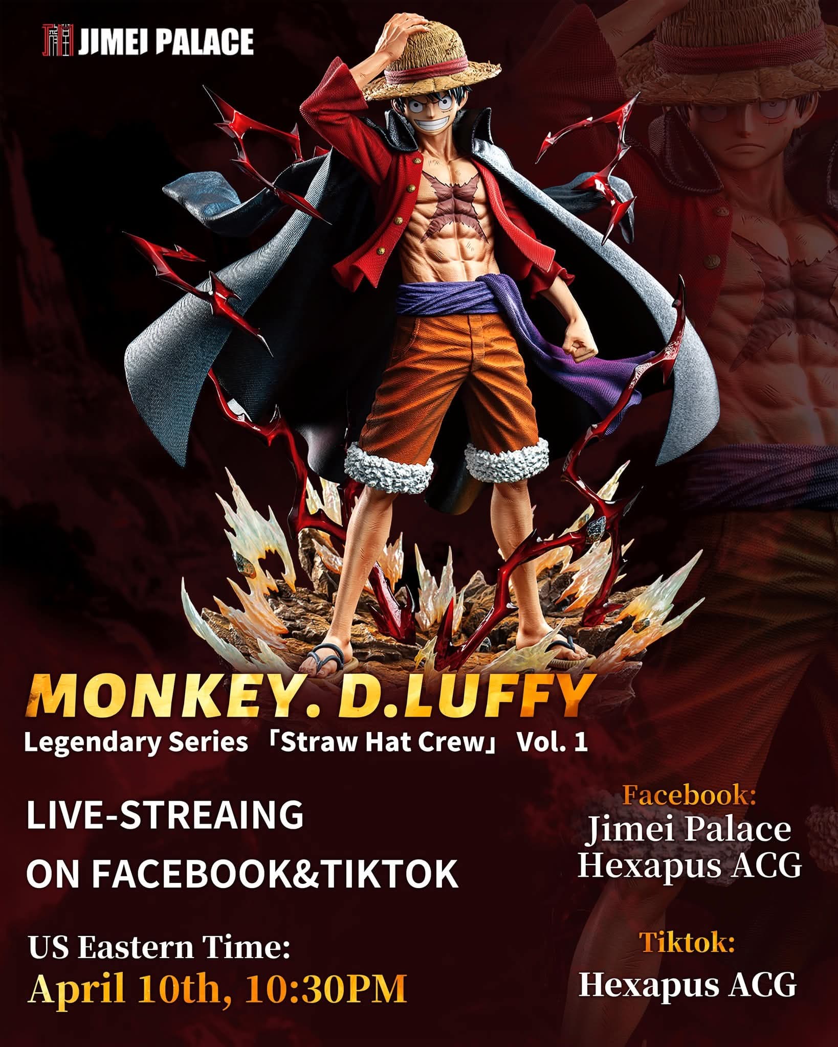 Luffy (Version Deluxe) - Legendary Series - Vue 4