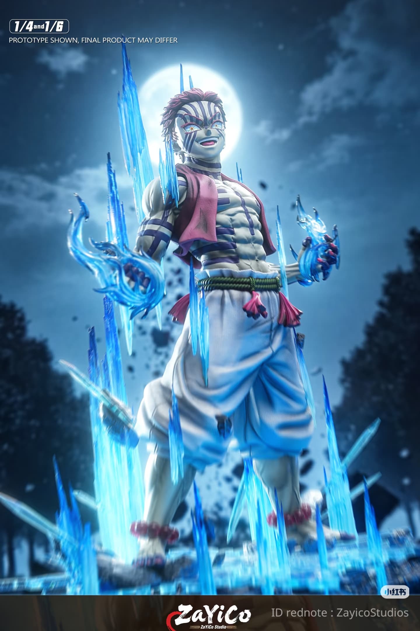 Akaza (Version Bleu 1/4) - Vue 10