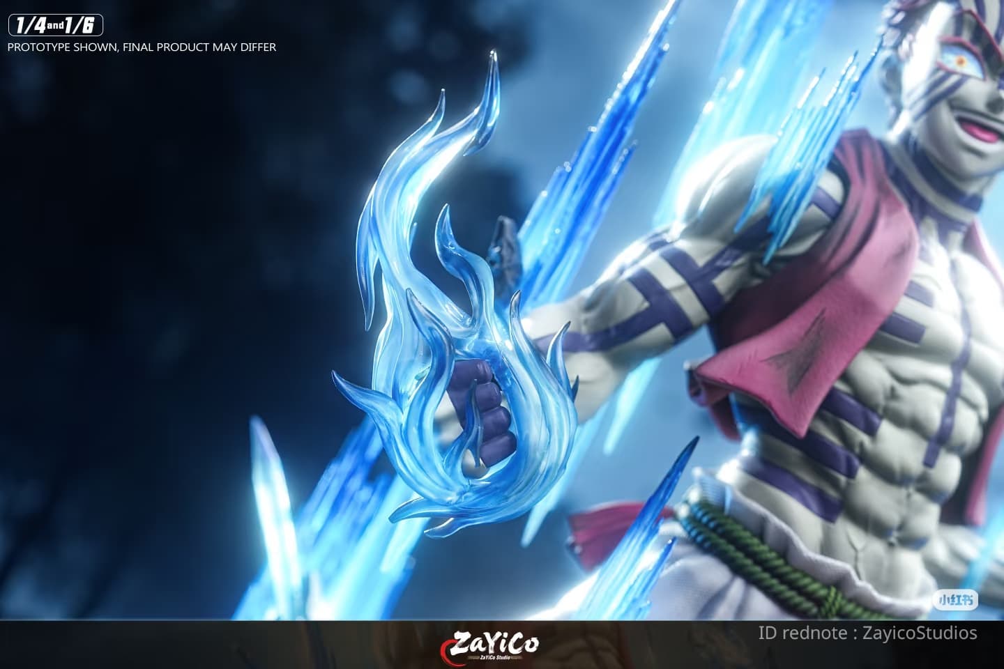 Akaza (Version Bleu 1/4) - Vue 15