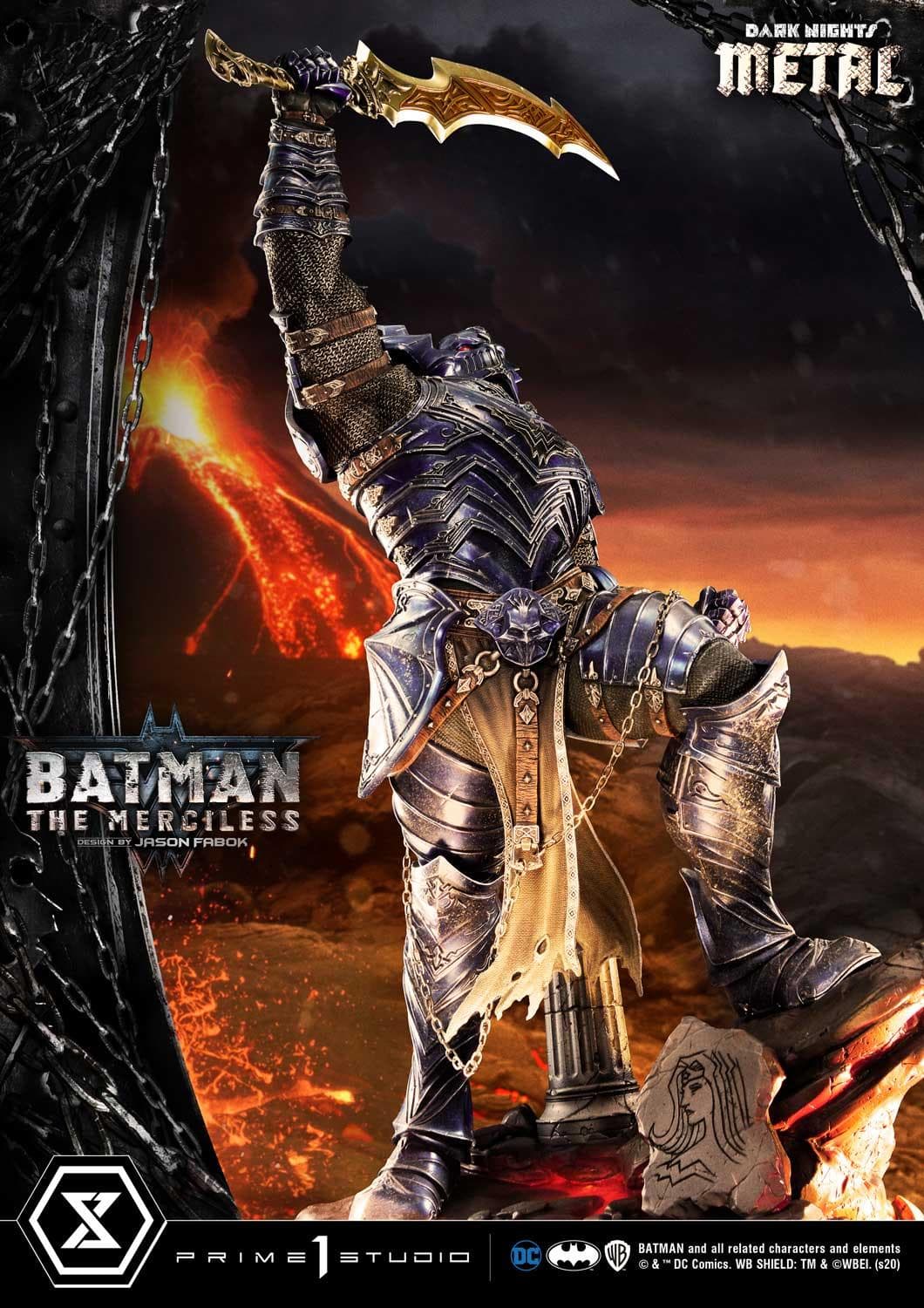 Batman The Merciless (Version Regular) - Museum Masterline - Vue 3
