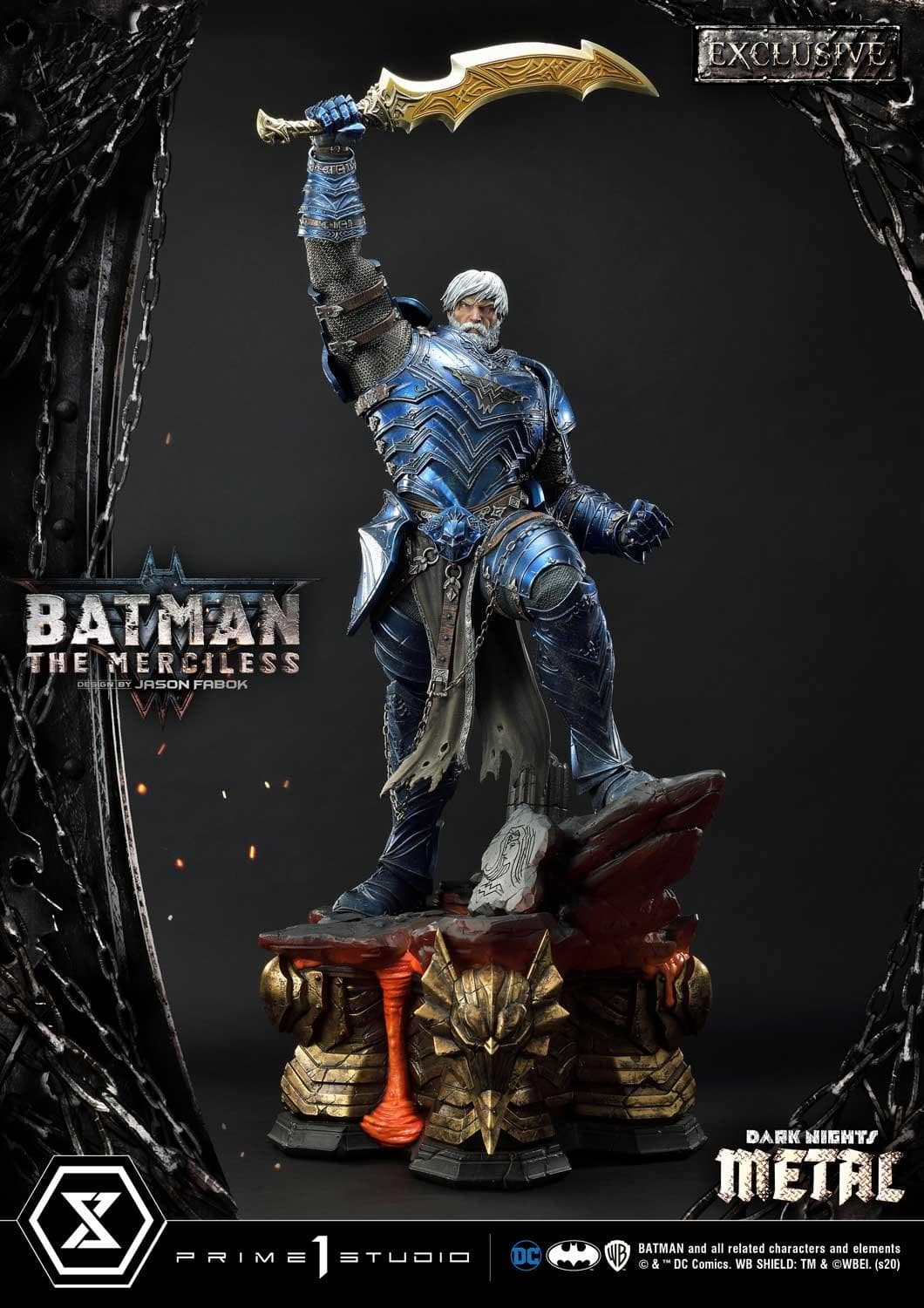 Batman The Merciless (Version Exclusive) - Museum Masterline - Vue 26