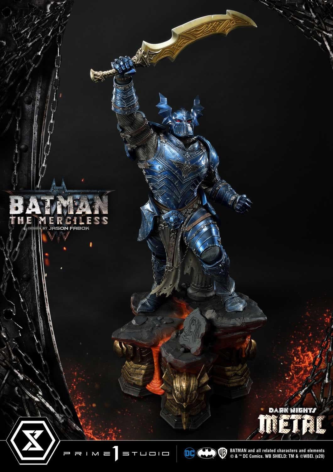 Batman The Merciless (Version Exclusive) - Museum Masterline - Vue 45