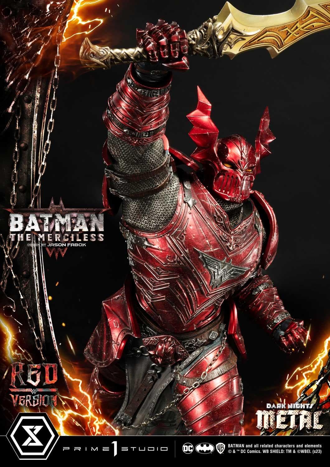 Batman The Merciless (Version Red) - Museum Masterline - Vue 2