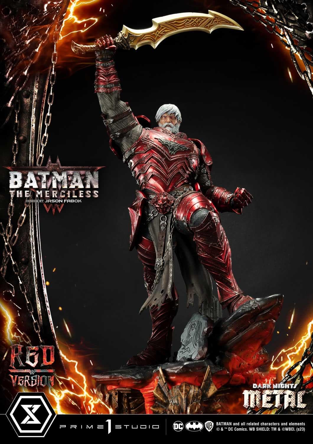 Batman The Merciless (Version Red) - Museum Masterline - Vue 4