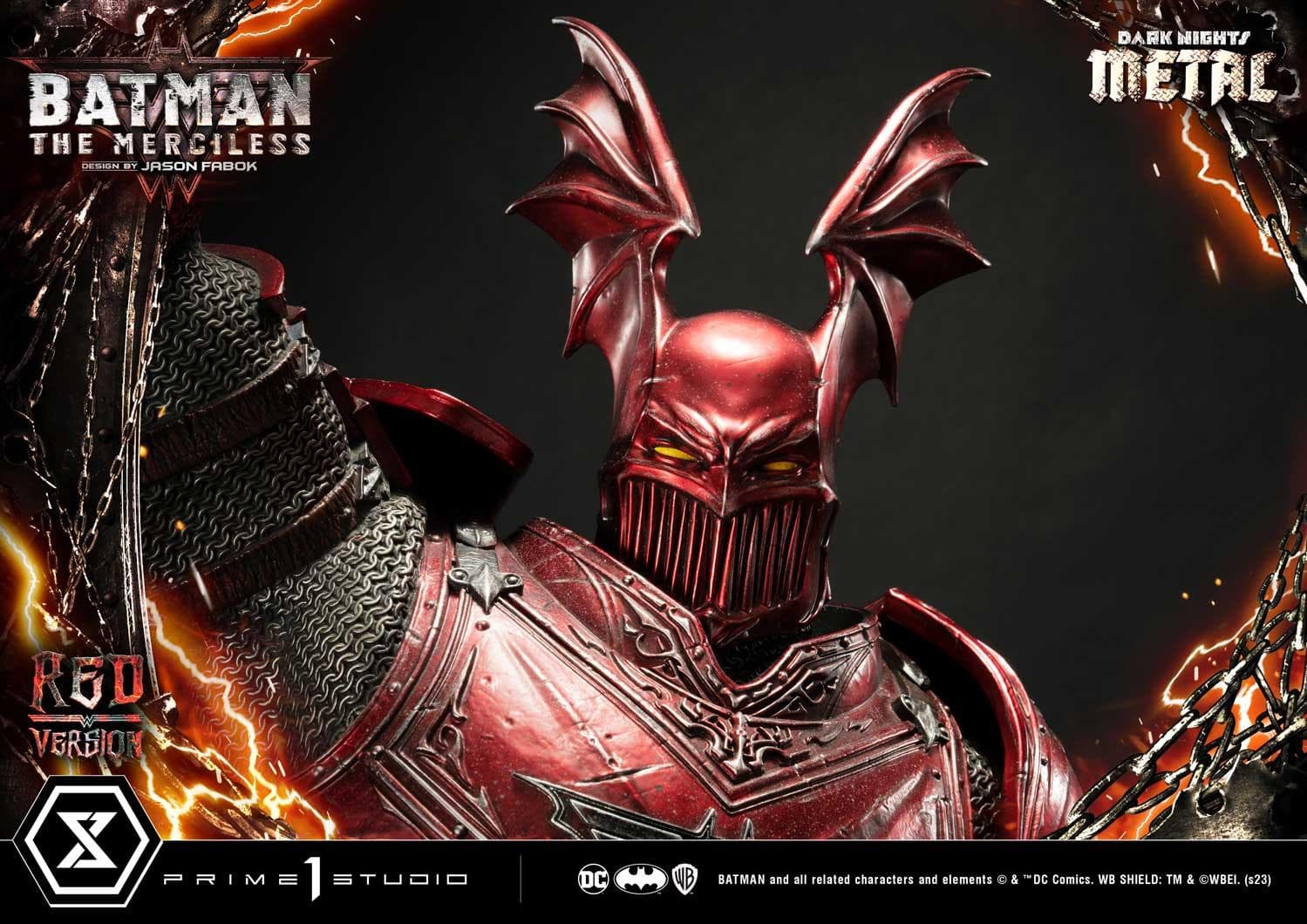 Batman The Merciless (Version Red) - Museum Masterline - Vue 16