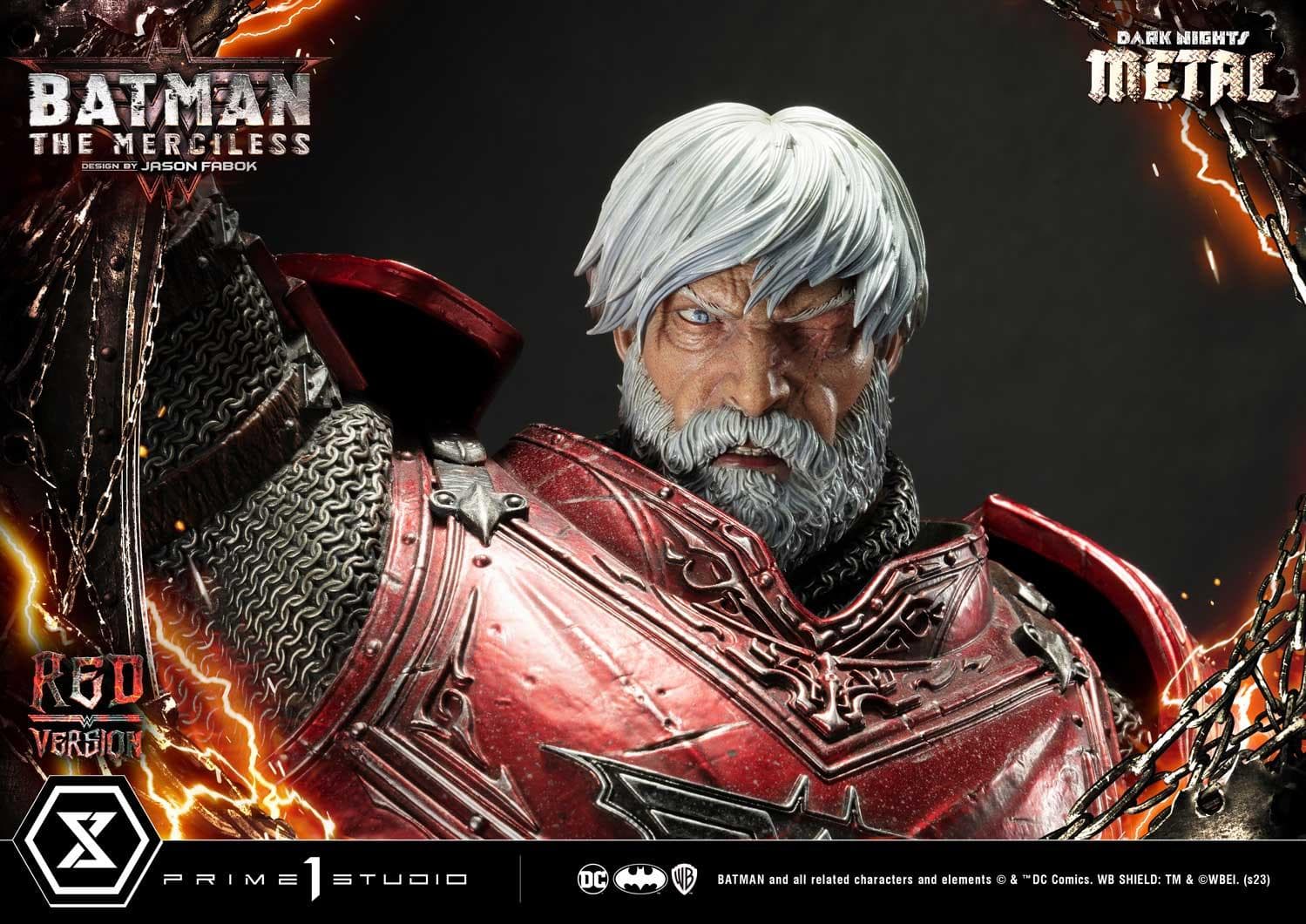 Batman The Merciless (Version Red) - Museum Masterline - Vue 17