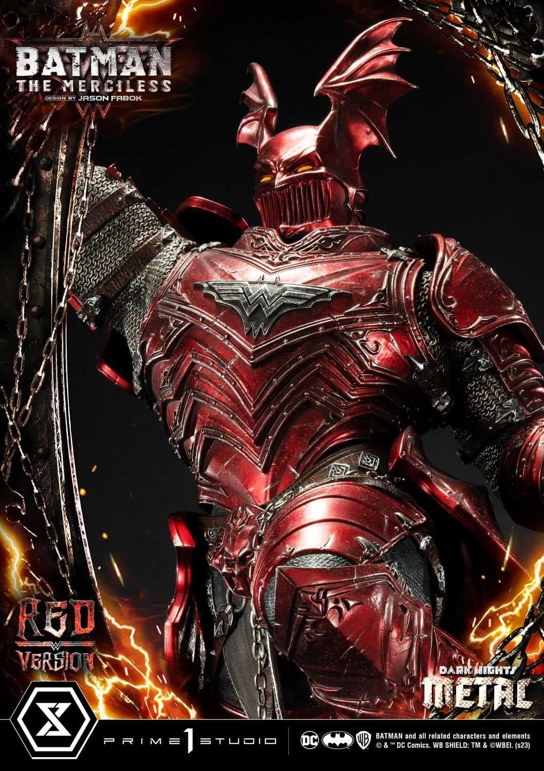 Batman The Merciless (Version Red) - Museum Masterline - Vue 22