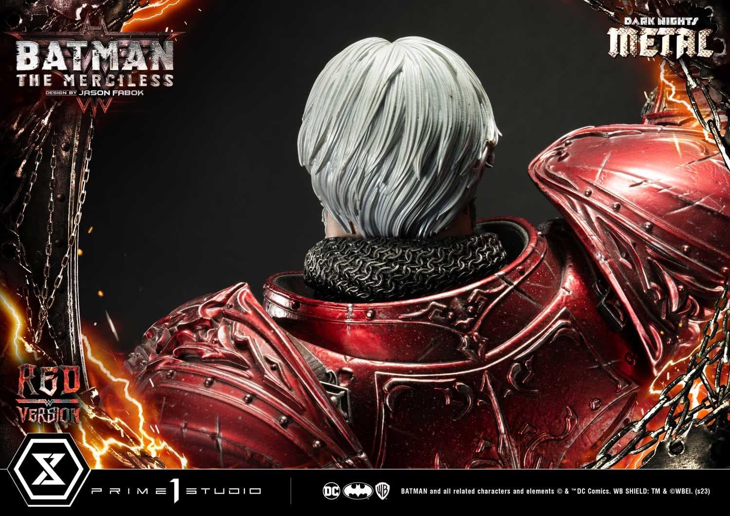 Batman The Merciless (Version Red) - Museum Masterline - Vue 36