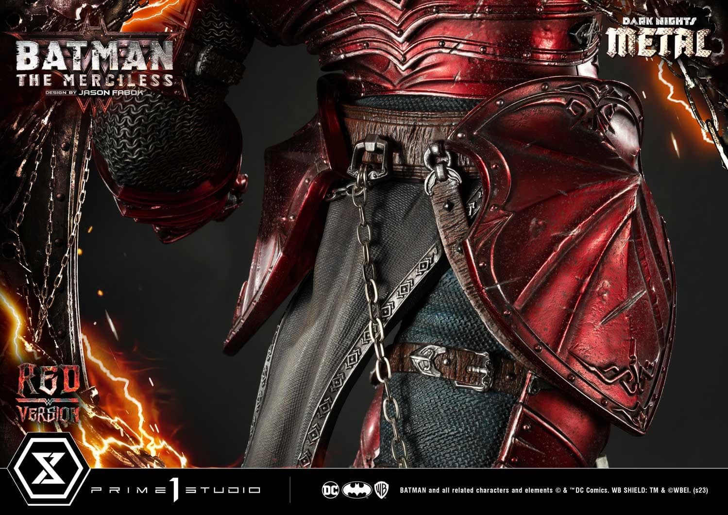 Batman The Merciless (Version Red) - Museum Masterline - Vue 39