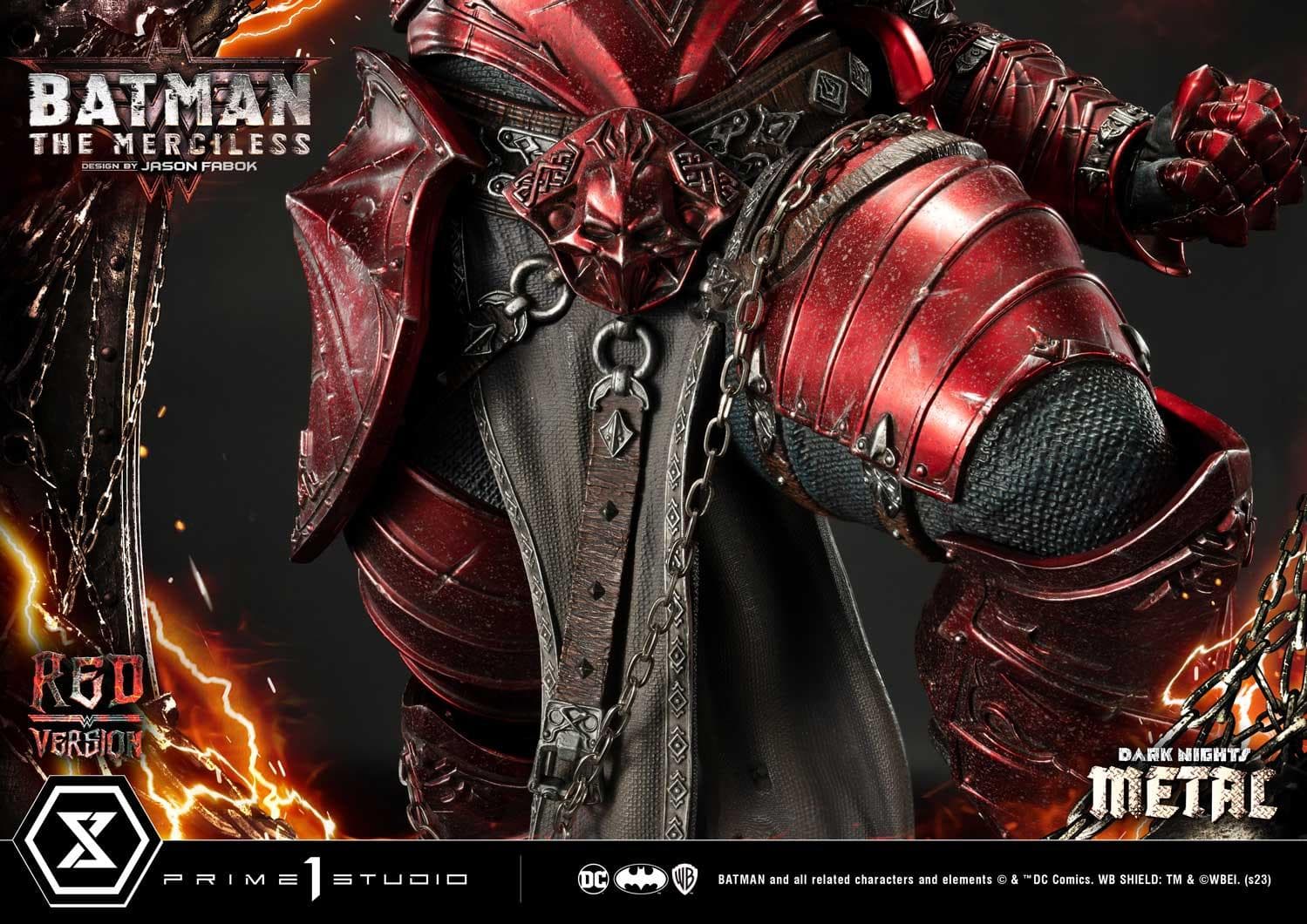 Batman The Merciless (Version Red) - Museum Masterline - Vue 42