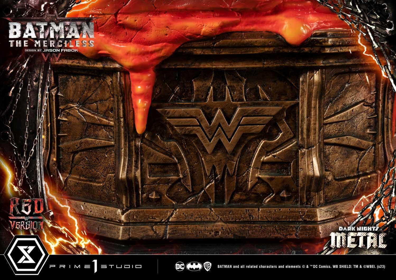 Batman The Merciless (Version Red) - Museum Masterline - Vue 47