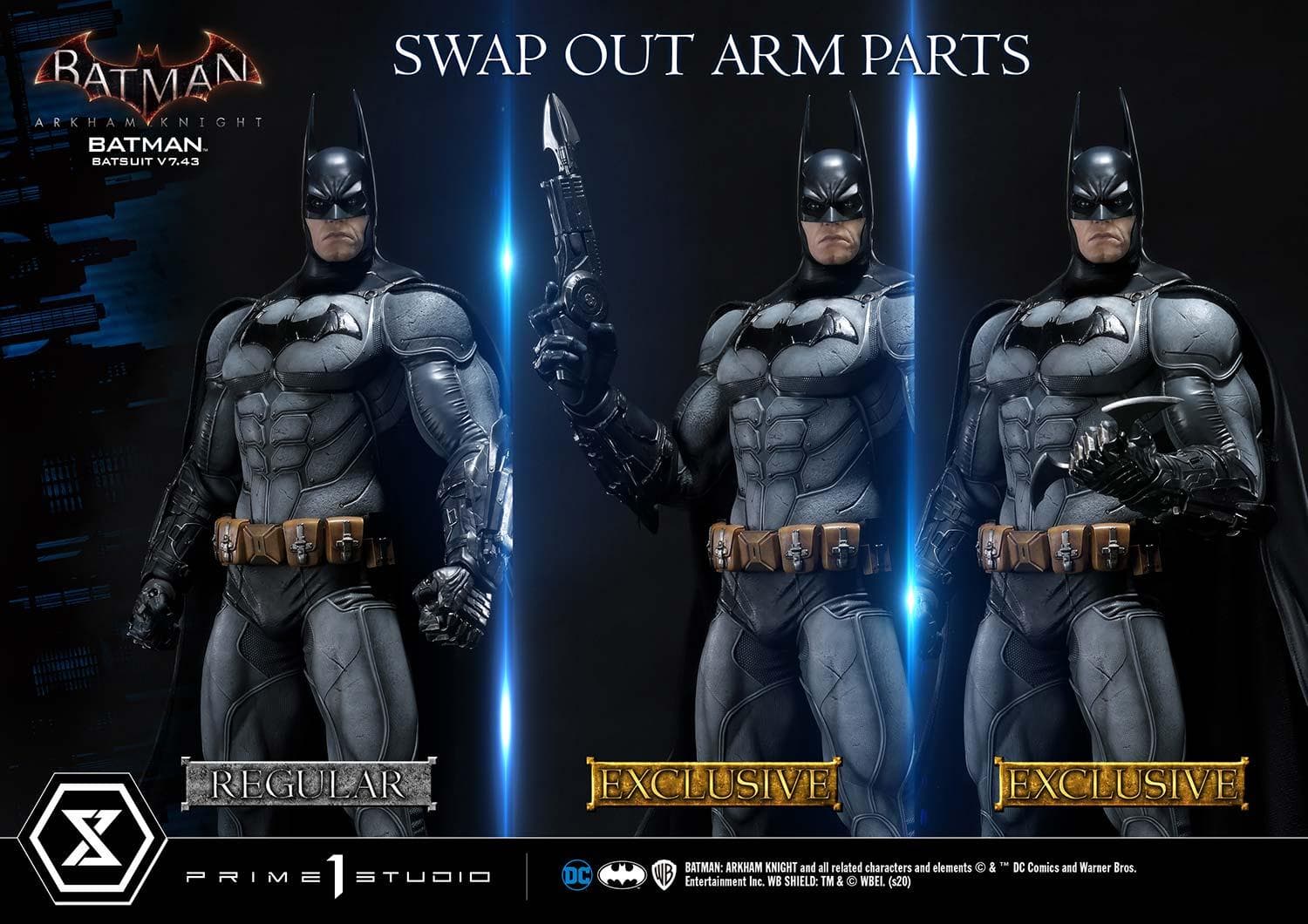 Batman Batsuit V7.43 (Version Exclusive) - Museum Masterline - Vue 4