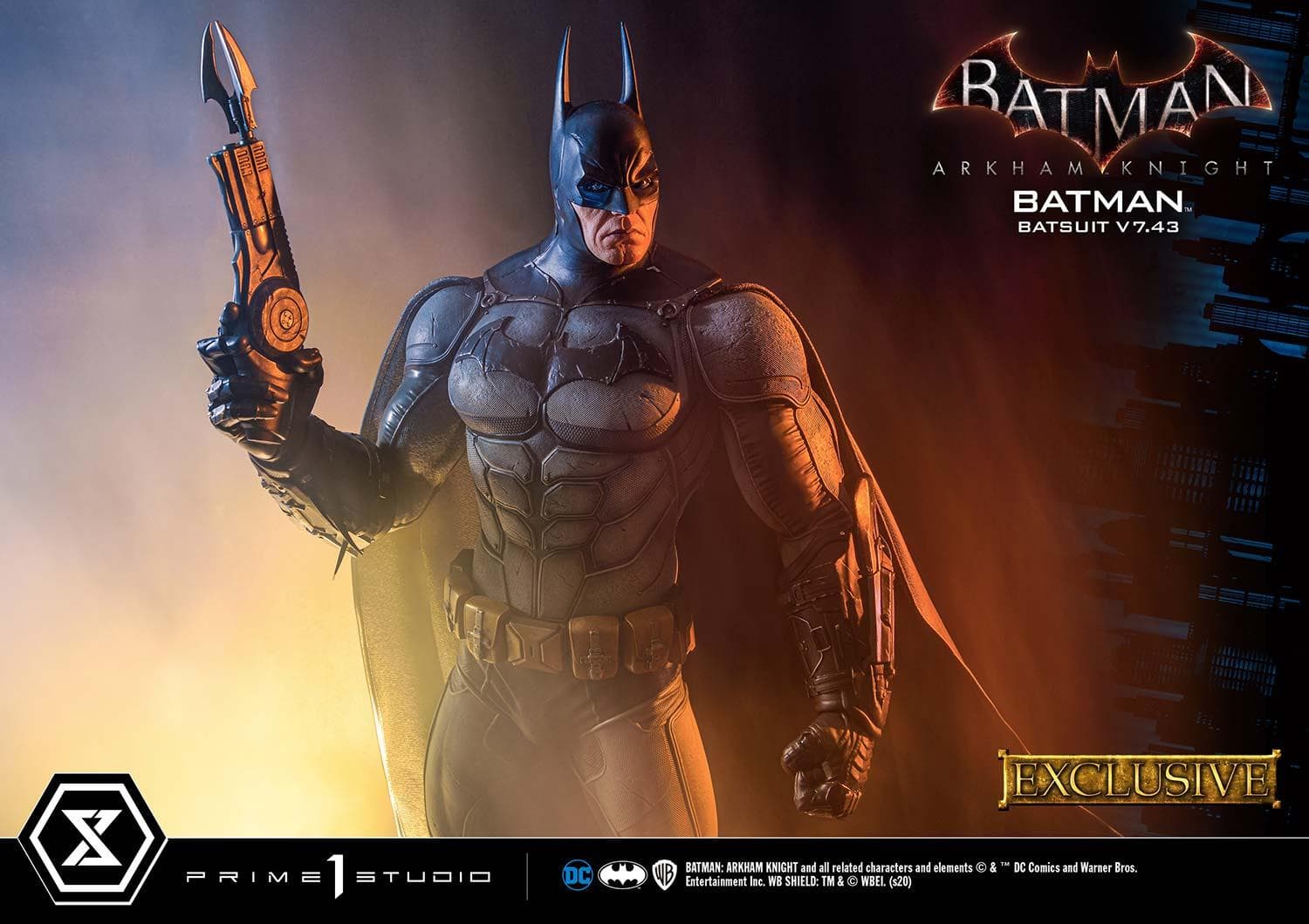 Batman Batsuit V7.43 (Version Exclusive) - Museum Masterline - Vue 13