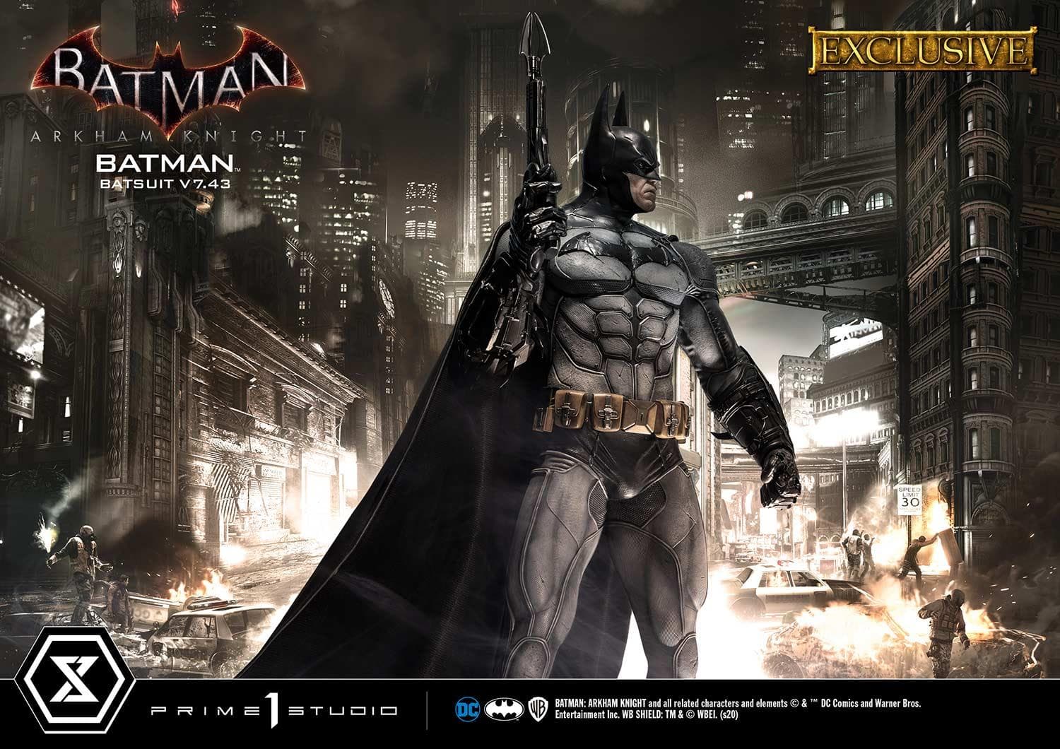 Batman Batsuit V7.43 (Version Exclusive) - Museum Masterline - Vue 18