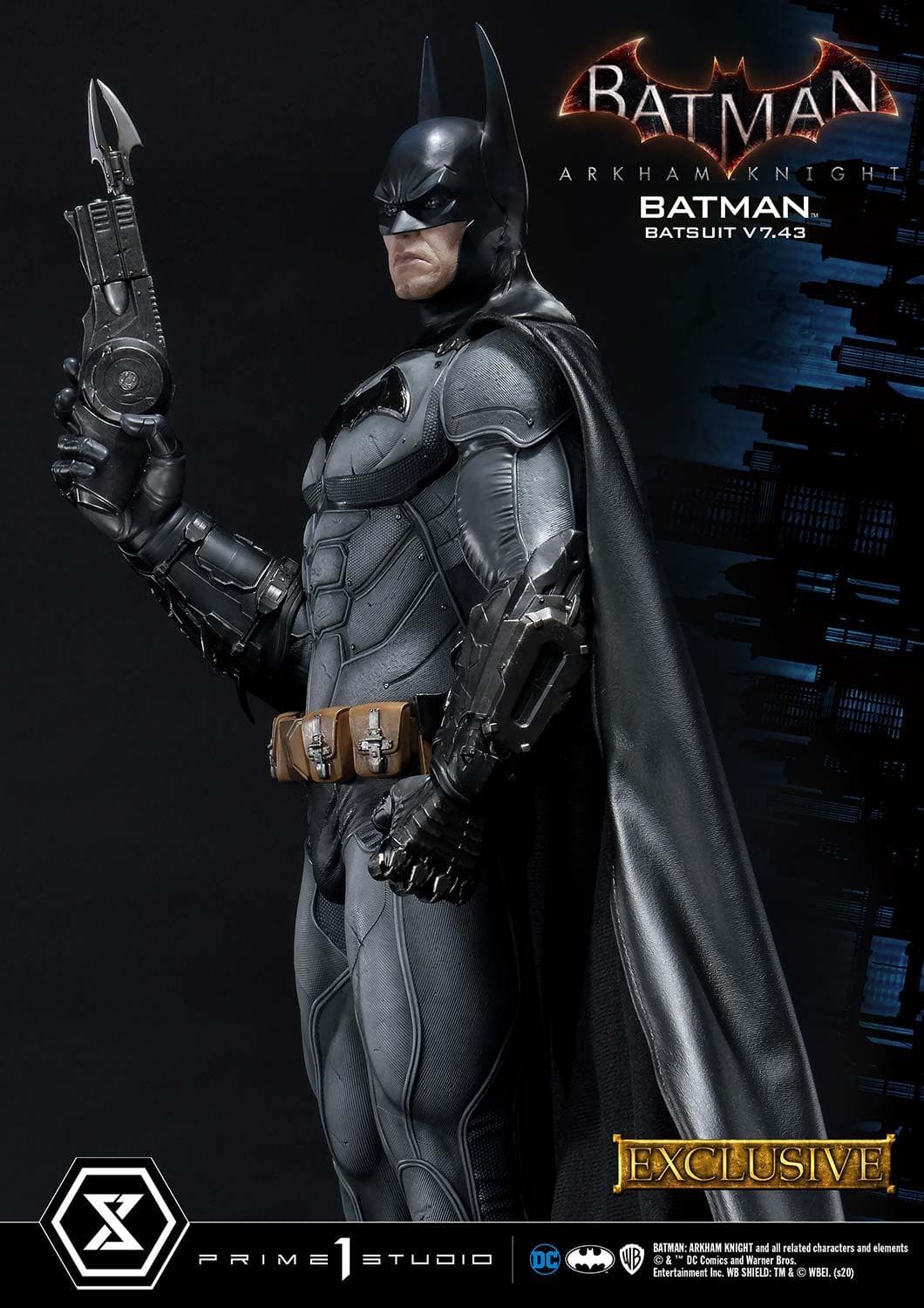 Batman Batsuit V7.43 (Version Exclusive) - Museum Masterline - Vue 21