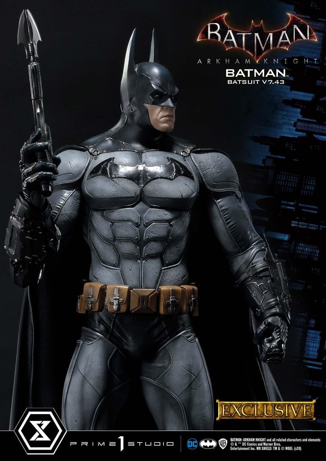 Batman Batsuit V7.43 (Version Exclusive) - Museum Masterline - Vue 22