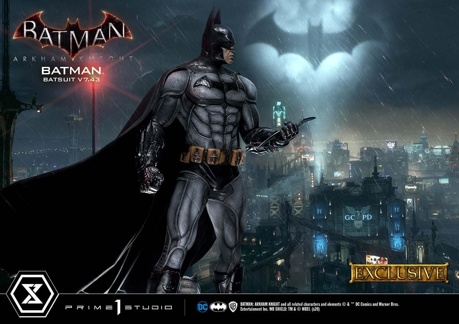 Batman Batsuit V7.43 (Version Exclusive) - Museum Masterline - Vue 27
