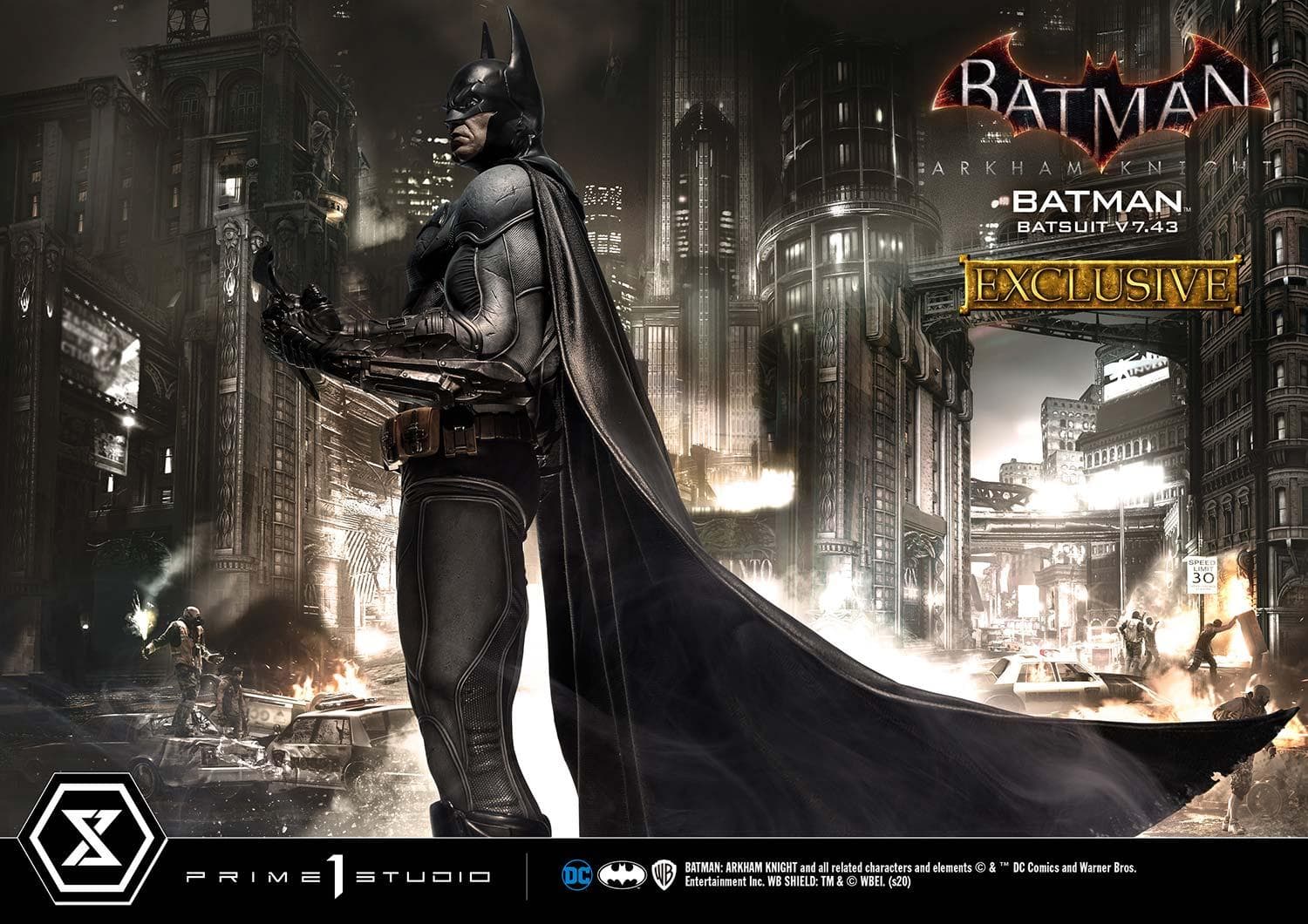Batman Batsuit V7.43 (Version Exclusive) - Museum Masterline - Vue 28