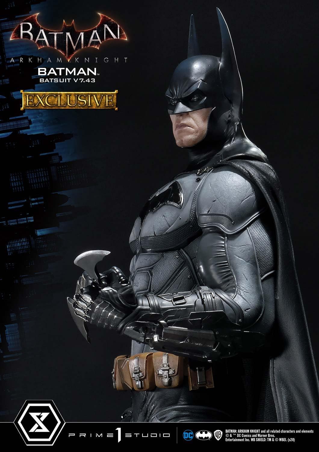 Batman Batsuit V7.43 (Version Exclusive) - Museum Masterline - Vue 33