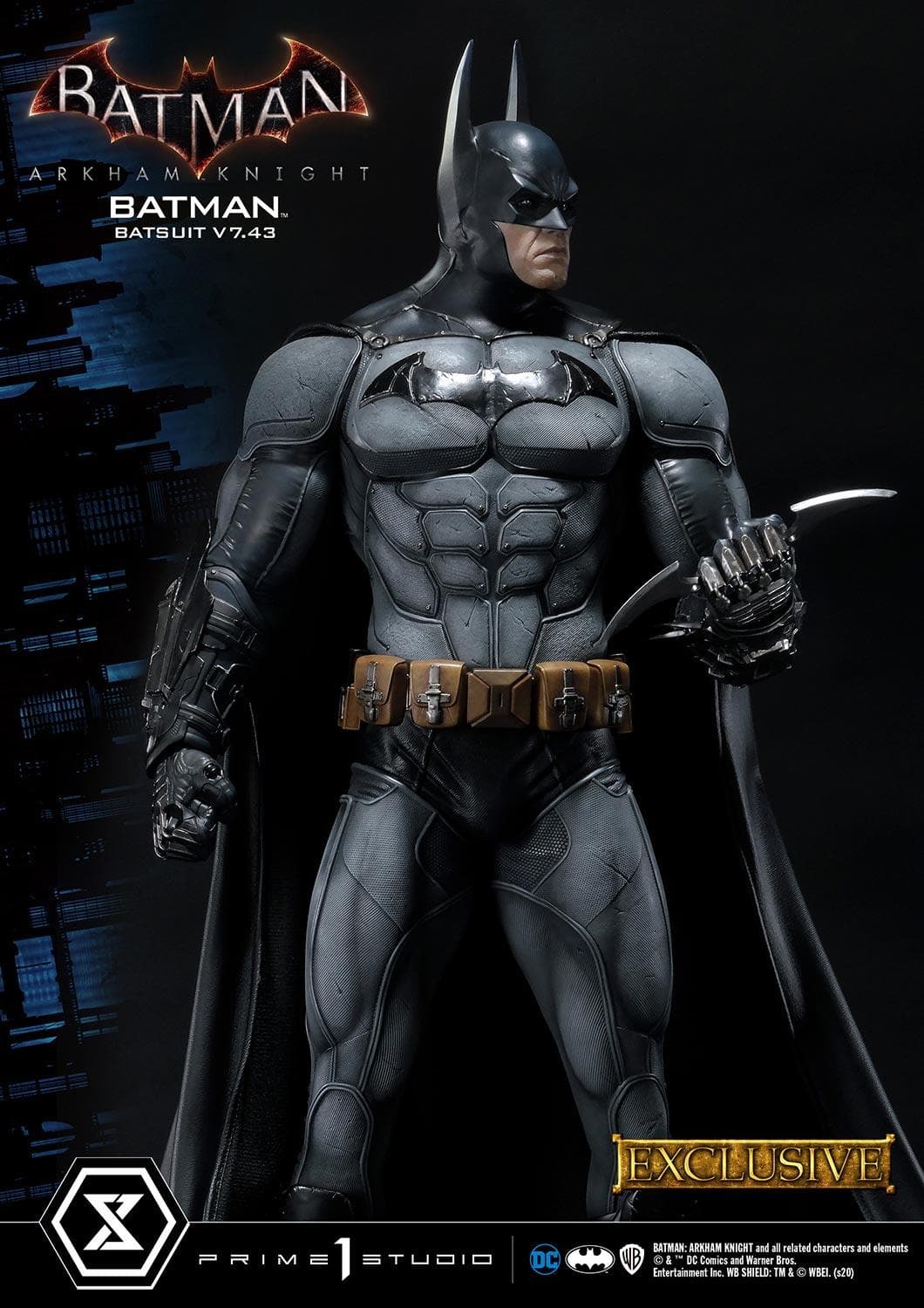 Batman Batsuit V7.43 (Version Exclusive) - Museum Masterline - Vue 34