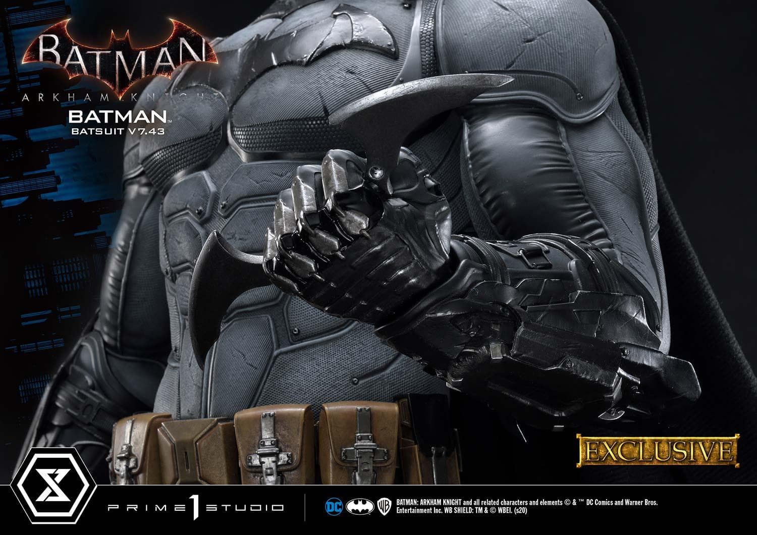 Batman Batsuit V7.43 (Version Exclusive) - Museum Masterline - Vue 35