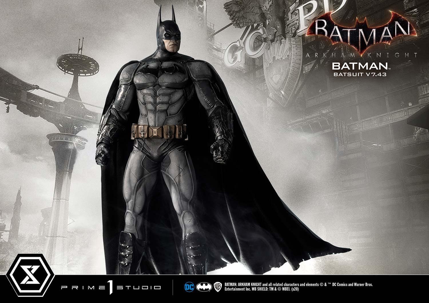 Batman Batsuit V7.43 (Version Exclusive) - Museum Masterline - Vue 46