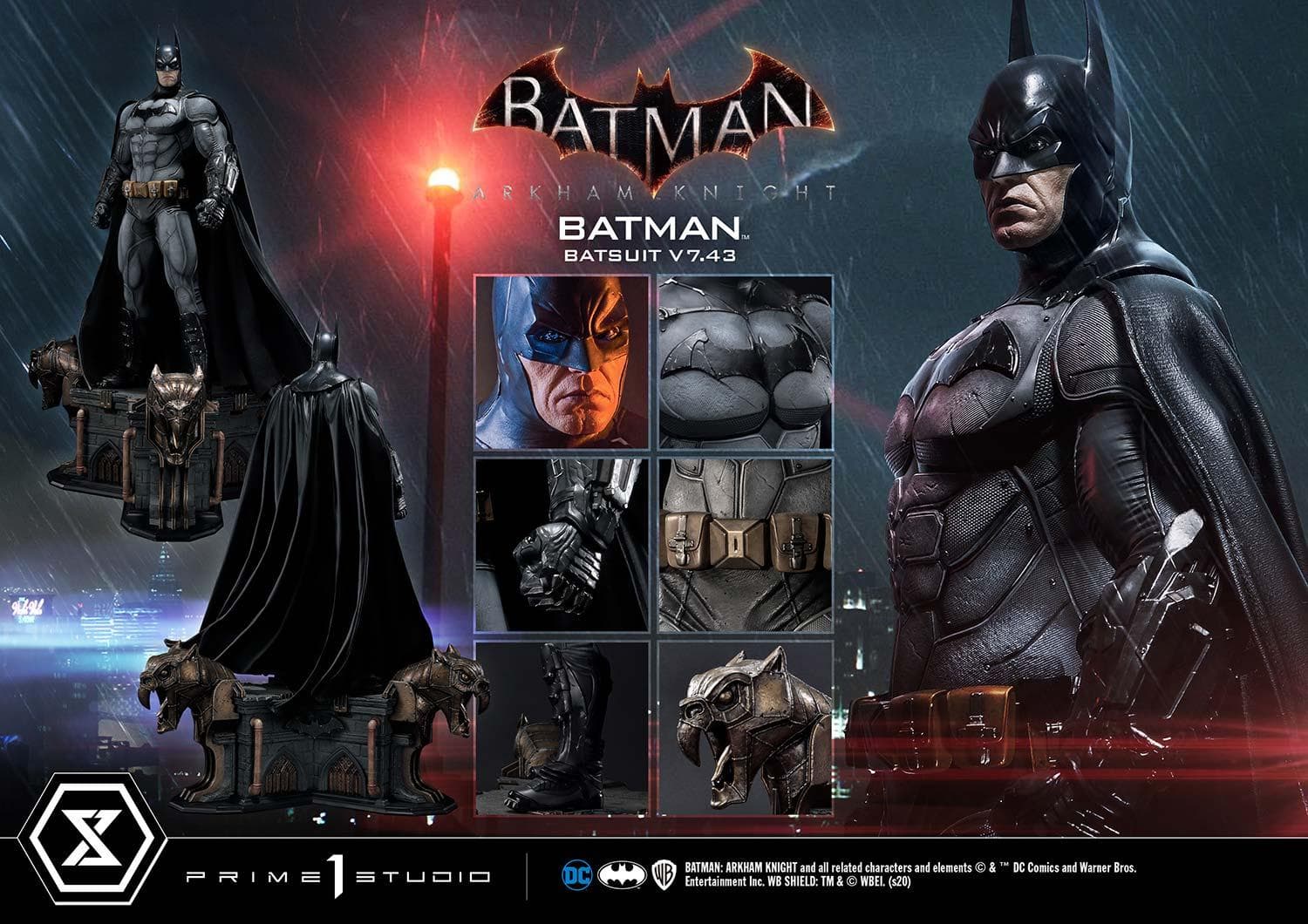 Batman Batsuit V7.43 (Version Regular) - Museum Masterline - Vue 4