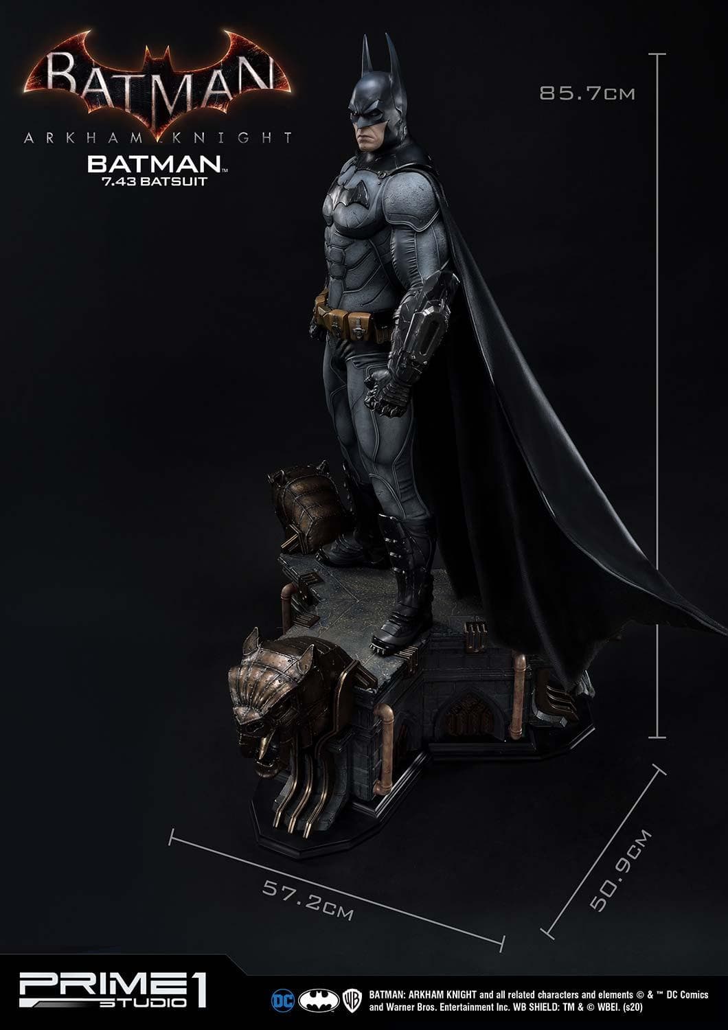 Batman Batsuit V7.43 (Version Regular) - Museum Masterline - Vue 5