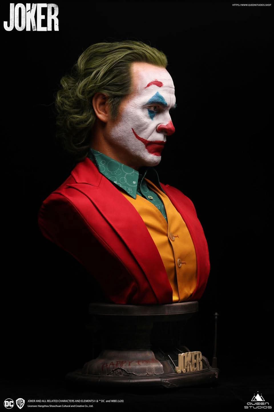 The Joker Joaquin Pheonix - Bust 1/1 - Vue 5