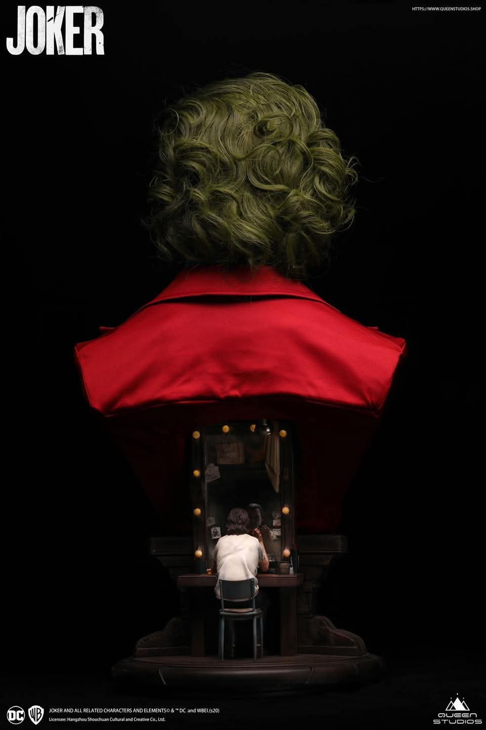 The Joker Joaquin Pheonix - Bust 1/1 - Vue 6