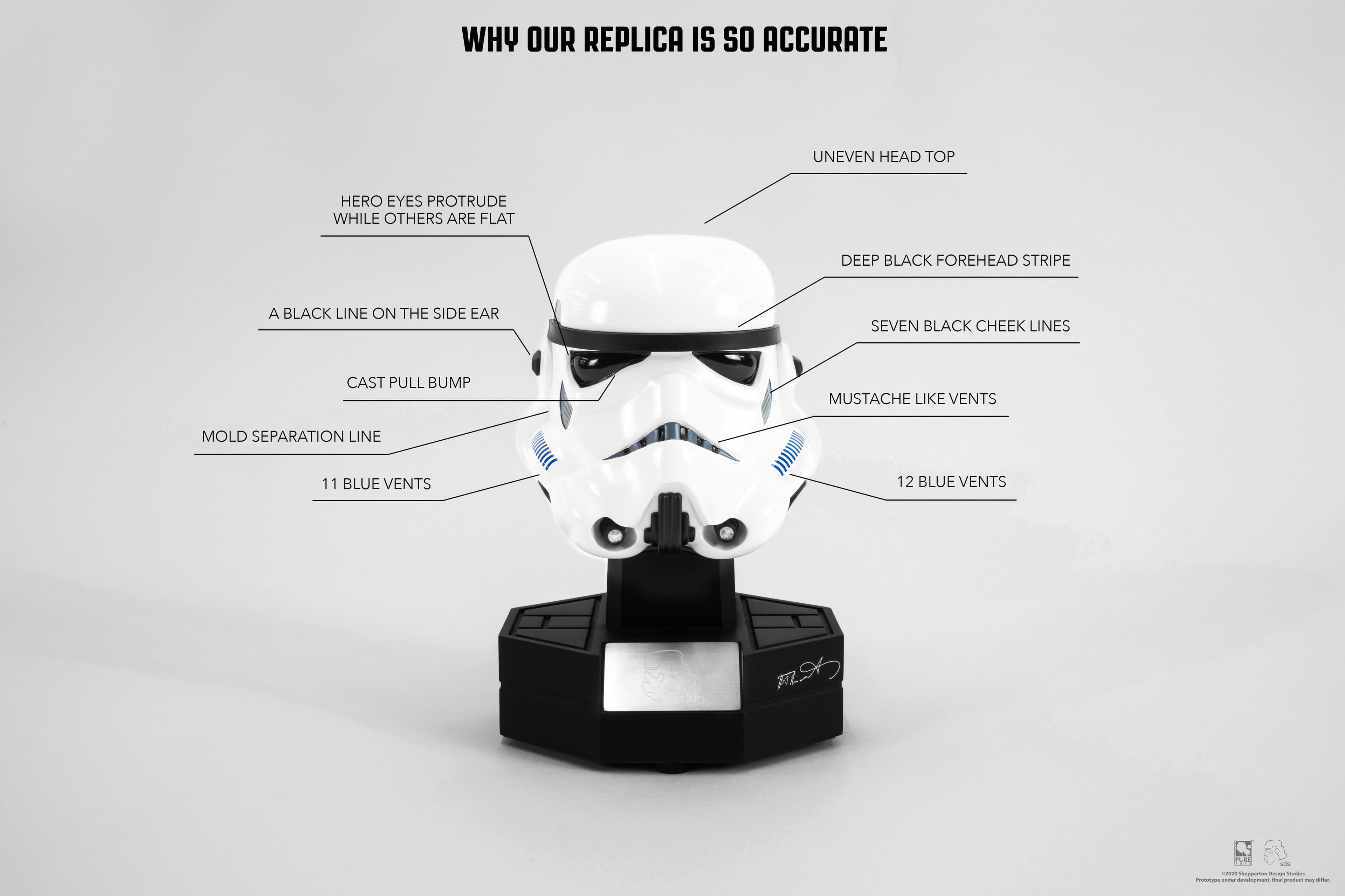 Casque Original Stormtroopers - Vue 4
