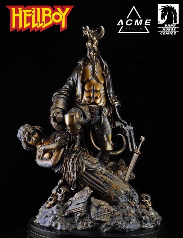 Hellboy (Version Faux Bronze) - Vue 2